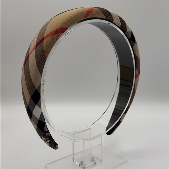 Burberry Accessories - Upcycled Plaid Padded Headband